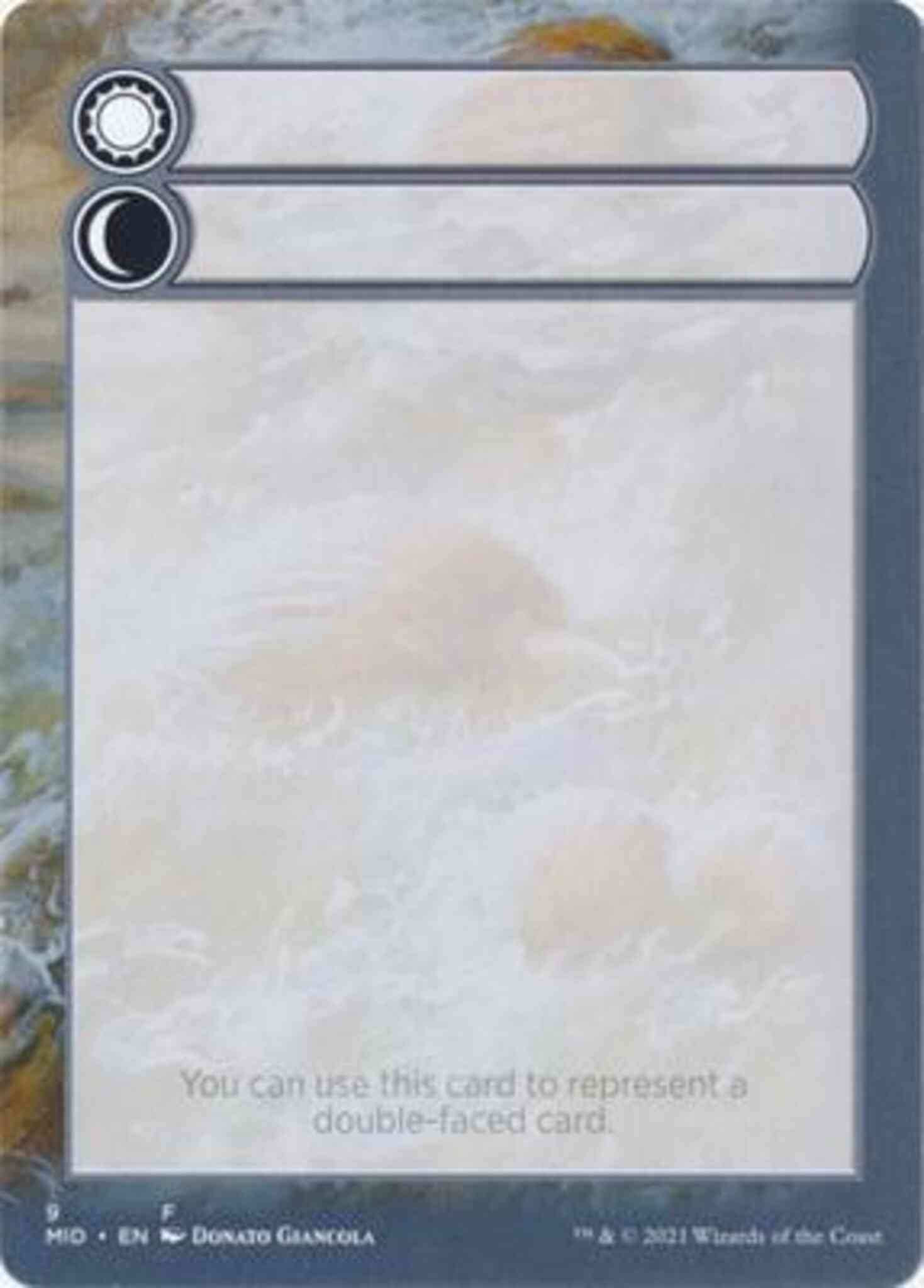 Double-Faced Substitute Card [09] [Innistrad: Midnight Hunt Substitute Cards]  [Non-Foil] – Face to Face Games