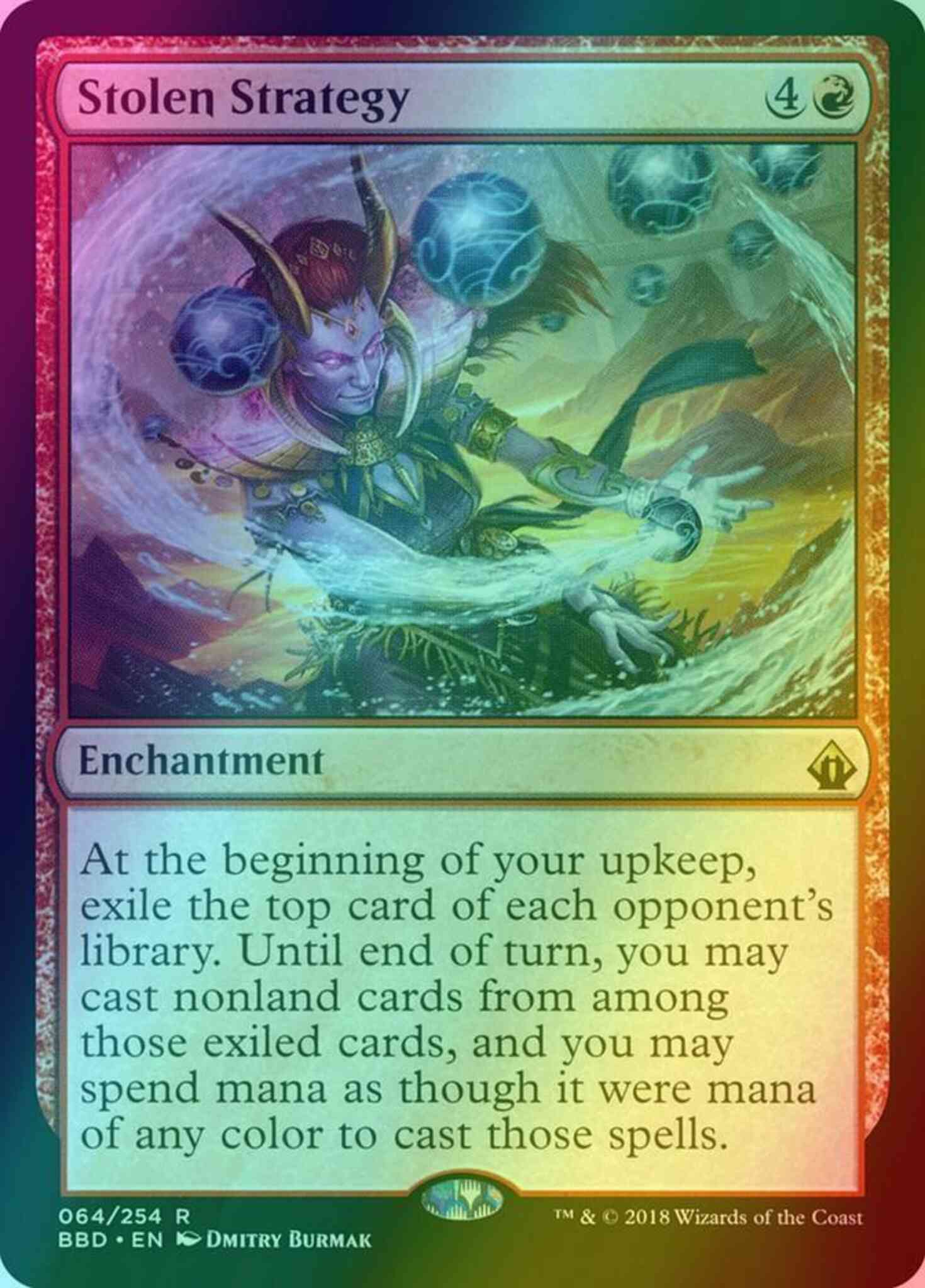 Stolen Strategy [64] [Battlebond] [Foil] – Face to Face Games