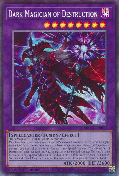 Dark Magician of Destruction - MZMU-EN011 - Collector's Rare - 1st Edition