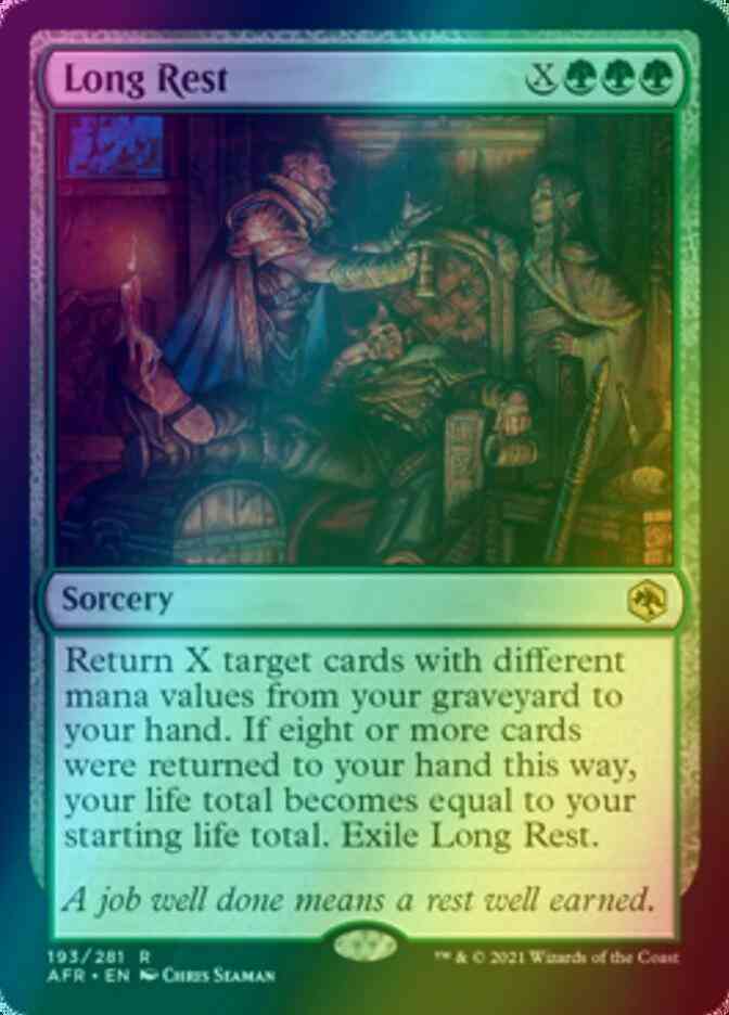 Long Rest [193] [Adventures in the Forgotten Realms] [Foil]  Face to Face  Games