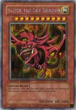 Slifer the Sky Dragon - YMA-EN001 - Secret Rare - Limited