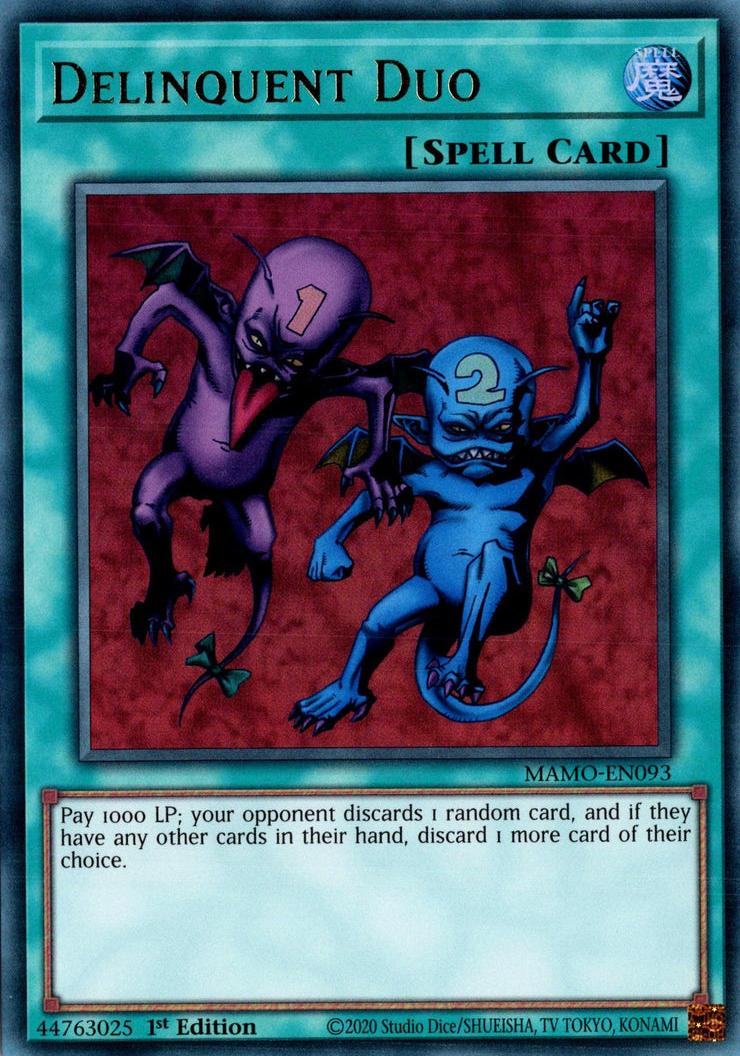 Delinquent Duo - MAMO-EN093 - Ultra Rare - 1st Edition