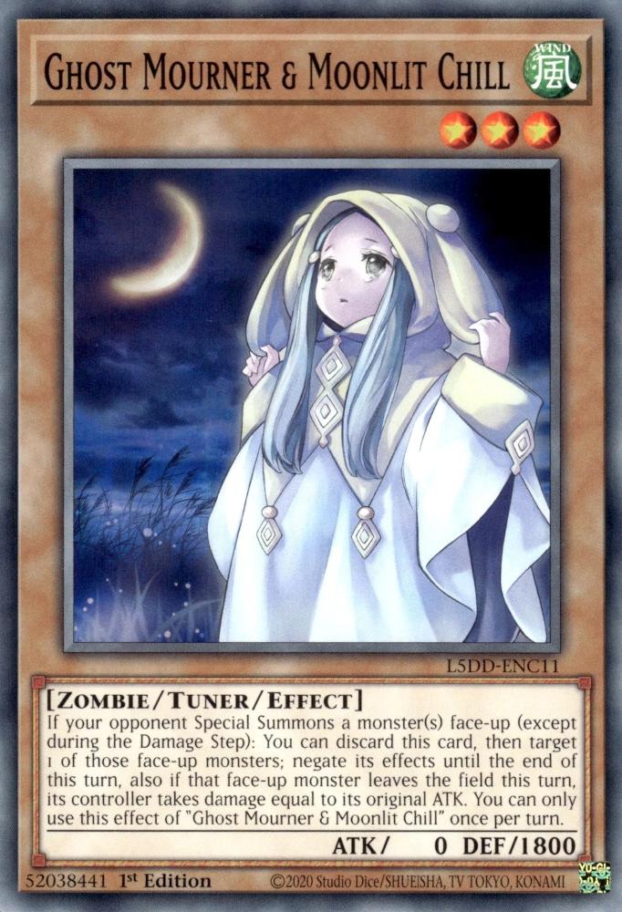 Ghost Mourner & Moonlit Chill - L5DD-ENC11 - Common - 1st Edition
