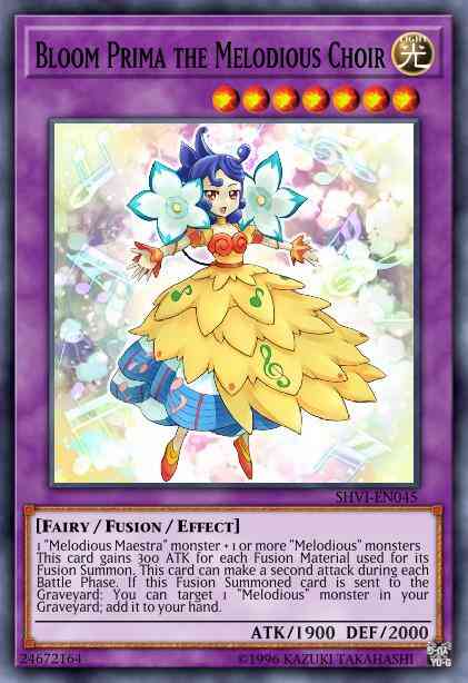 Bloom Prima the Melodious Choir - SP17-EN041 - Starfoil Rare - 1st Edition
