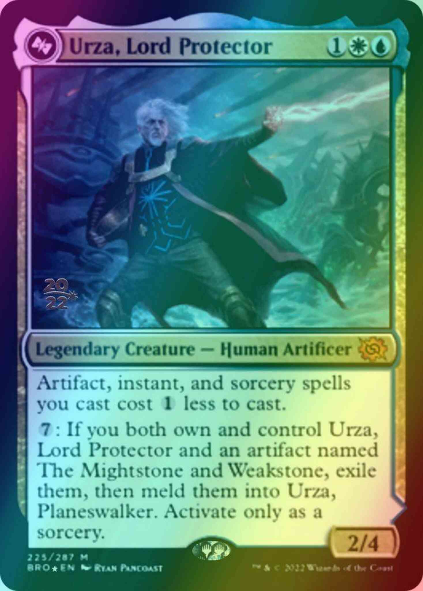 Urza, Lord Protector // Urza, Planeswalker [225s] [Prerelease