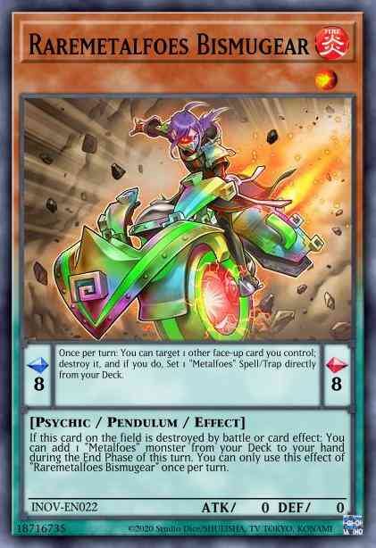 Raremetalfoes Bismugear - MP17-EN142 - Common - 1st Edition
