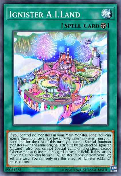Ignister A.I.Land - IGAS-EN050 - Secret Rare - Unlimited