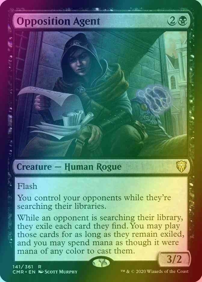 Opposition Agent [141] [Commander Legends] [Foil] – Face to Face Games