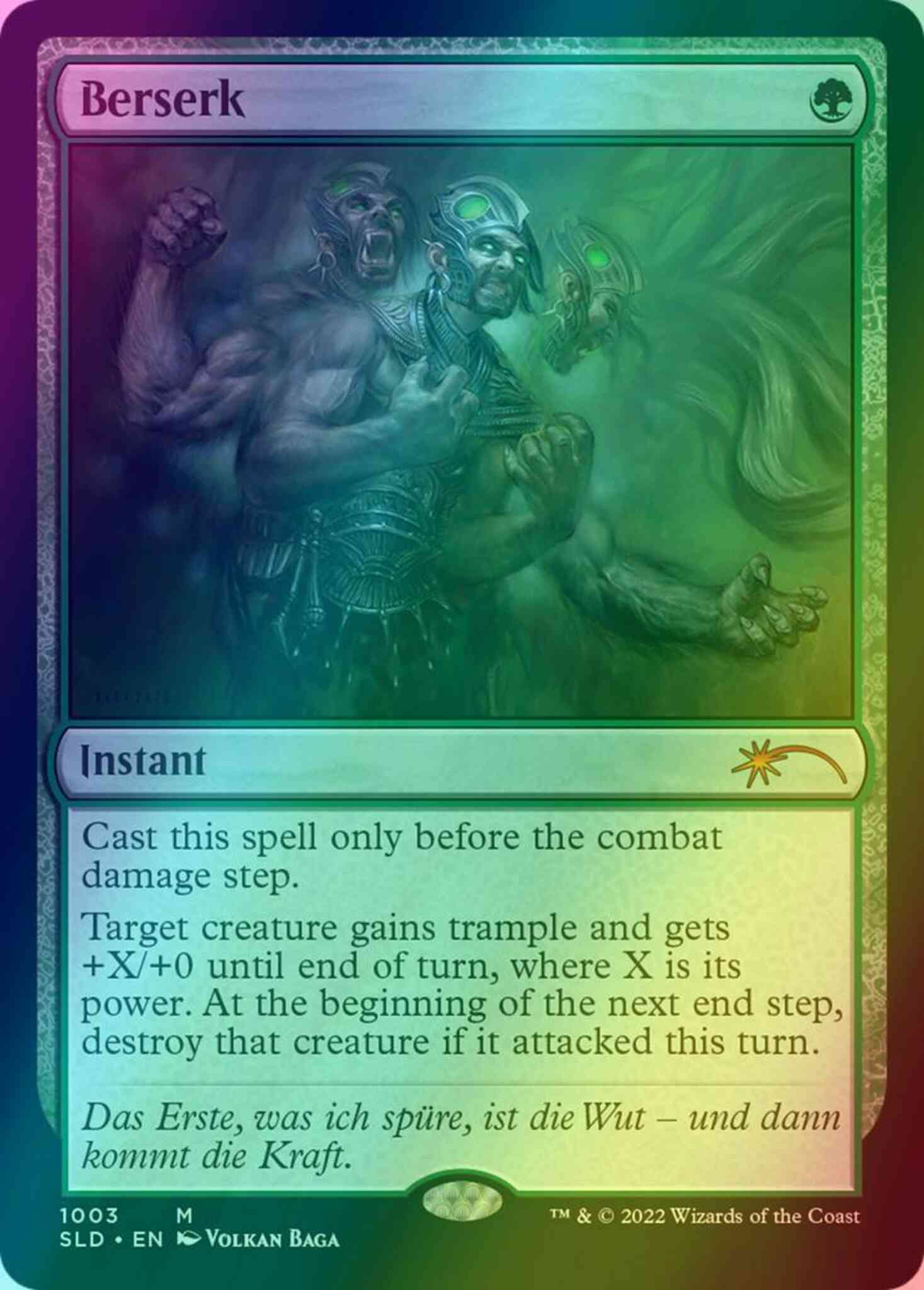 Berserk [1003] [Volkan Baga] [Secret Lair Drop] [Foil] – Face to Face Games