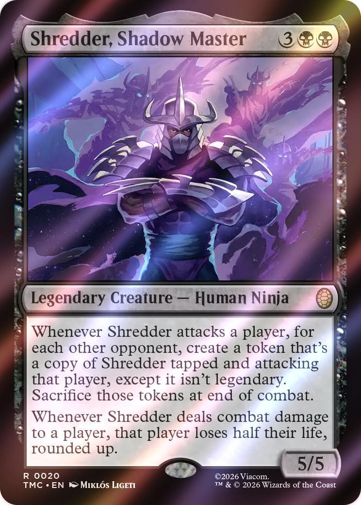 Shredder, Shadow Master [20] [Teenage Mutant Ninja Turtles Eternal