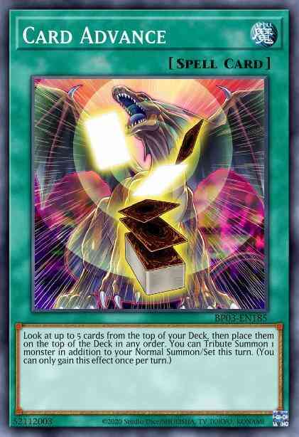 Card Advance - SS03-ENA24 - Common - 1st Edition