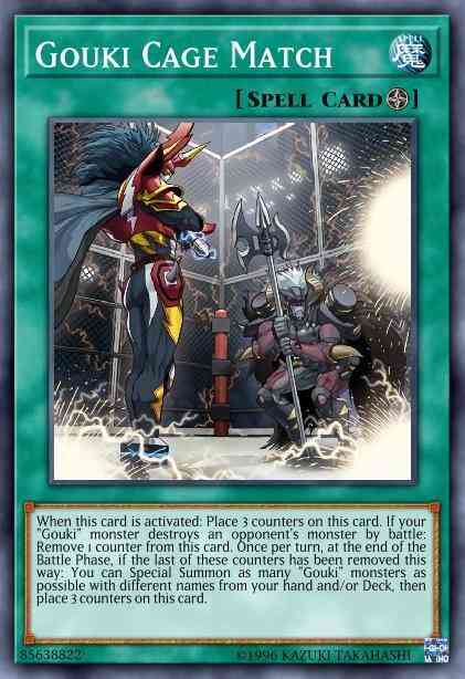 Gouki Cage Match - DUPO-EN024 - Ultra Rare - 1st Edition