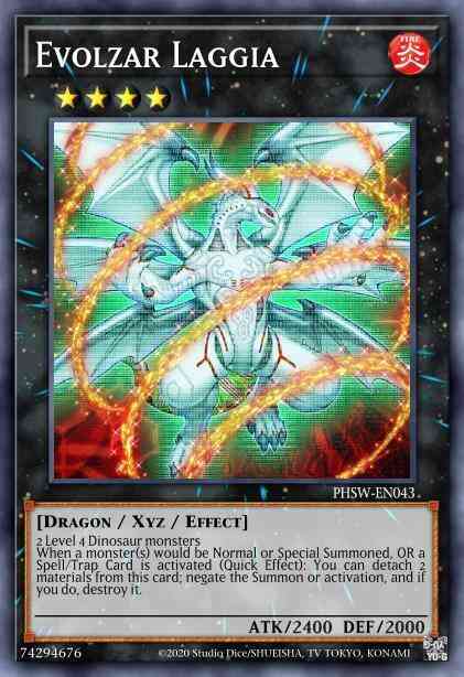 Evolzar Laggia - PHSW-EN043 - Ultra Rare - 1st Edition