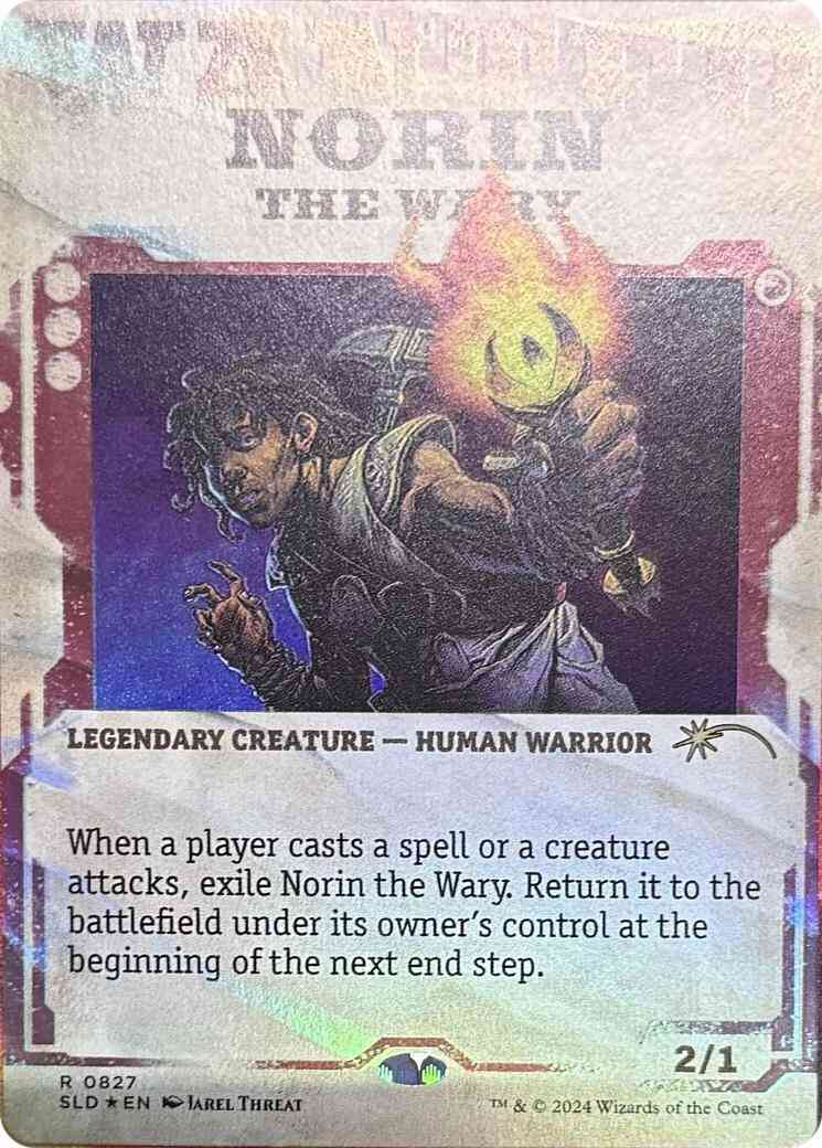 Norin the Wary // Norin the Wary [0827] [Borderless] [Showcase