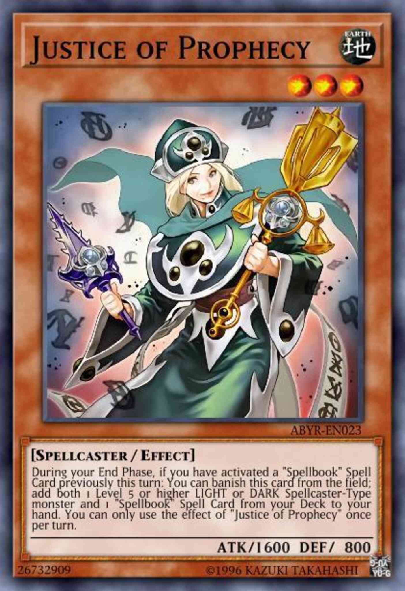 Justice of Prophecy - AP02-EN017 - Common - Unlimited