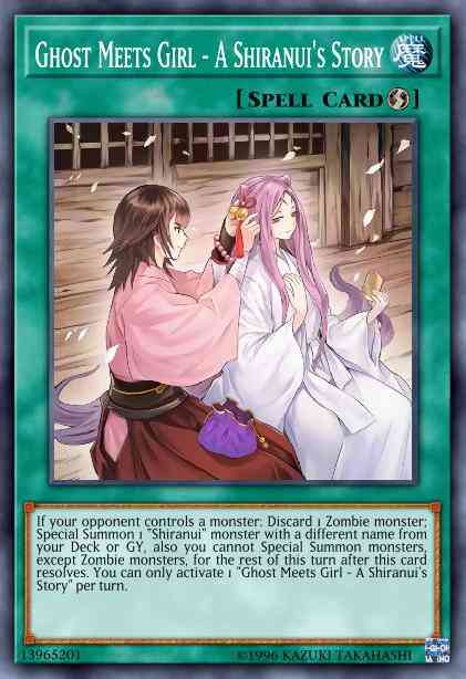 Ghost Meets Girl - A Shiranui's Story - SAST-EN063 - Ultra Rare - Unlimited