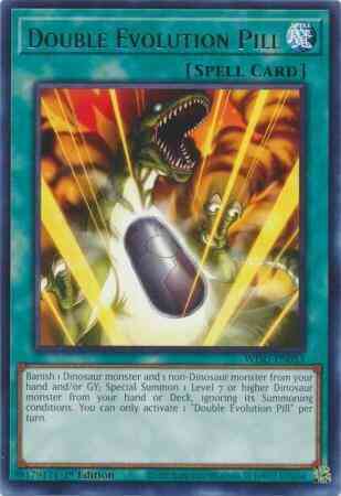 Double Evolution Pill - WISU-EN053 - Rare - 1st Edition