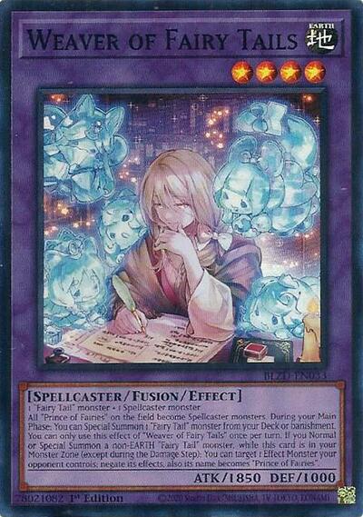 Weaver of Fairy Tails - BLZD-EN033 - Super Rare - 1st Edition