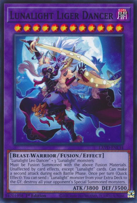 Lunalight Liger Dancer - LAVD-ENL34 - Common - 1st Edition
