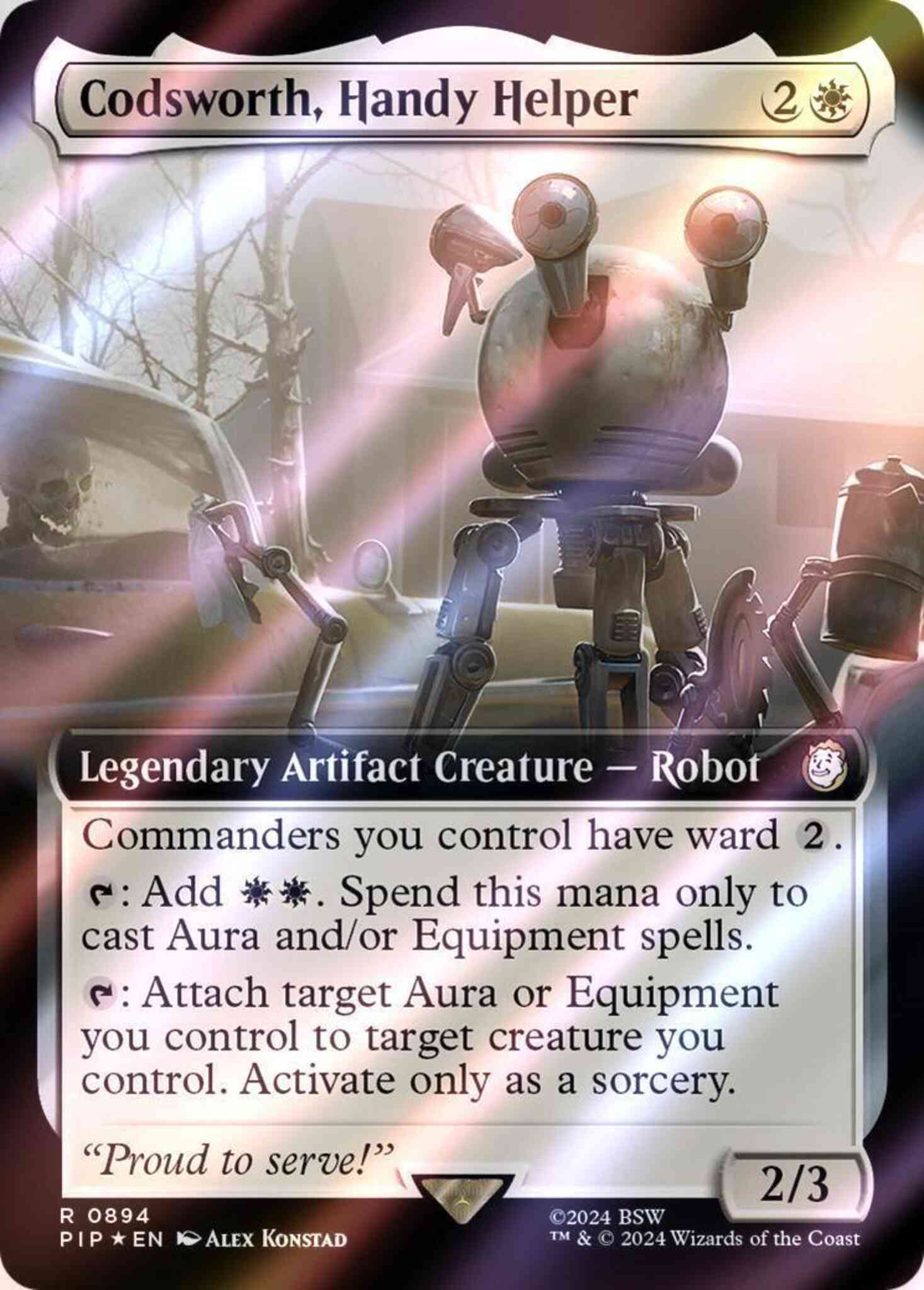 codsworth mtg card Codsworth, Handy Helper [Foil] #366 Prices | Magic Fallout