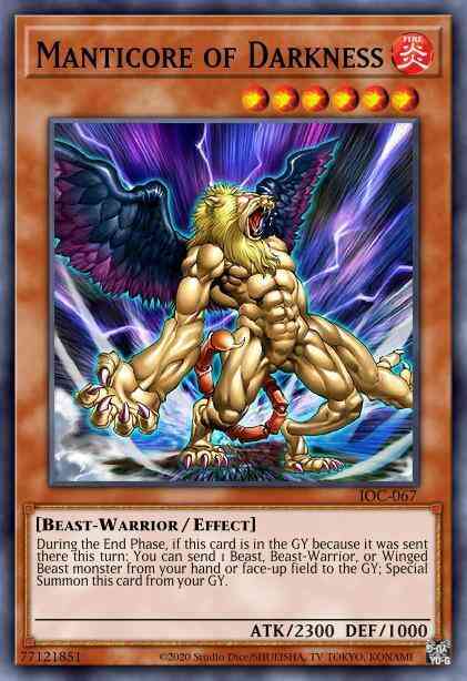Manticore of Darkness - SBCB-EN049 - Common - 1st Edition