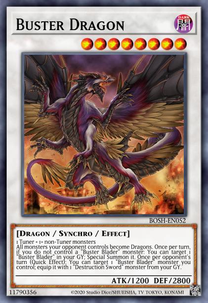 Buster Dragon - BOSH-EN052 - Ultra Rare - Unlimited