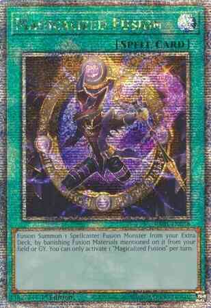 Magicalized Fusion - RA01-EN058 - Quarter Century Secret Rare - 1st Edition