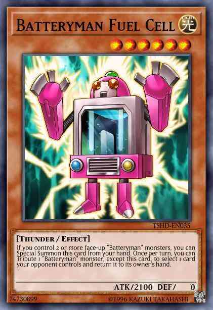 Batteryman Fuel Cell - TSHD-EN035 - Rare - 1st Edition