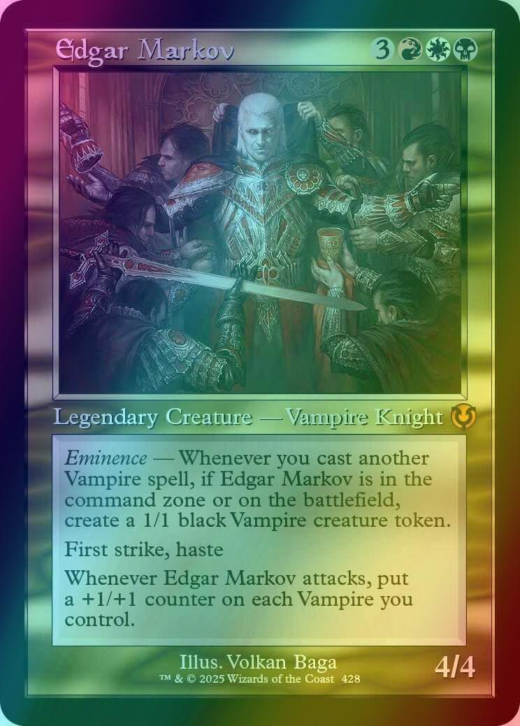 Edgar Markov [428] [Retro Frame] [Innistrad Remastered] [Foil