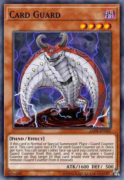 Card Guard - BP02-EN082 - Mosaic Rare - 1st Edition