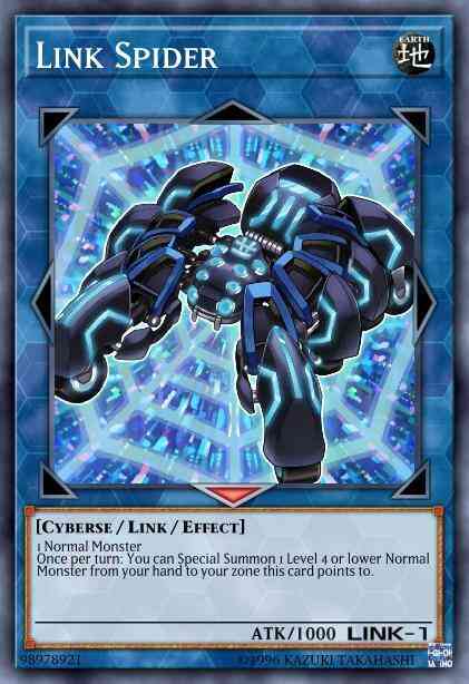 Link Spider - YS17-EN043 - Super Rare - 1st Edition