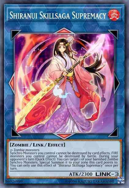 Shiranui Skillsaga Supremacy - SAST-EN054 - Ultra Rare - Unlimited