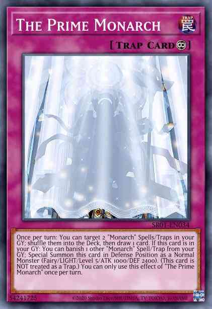 The Prime Monarch - SR01-EN034 - Common - Unlimited