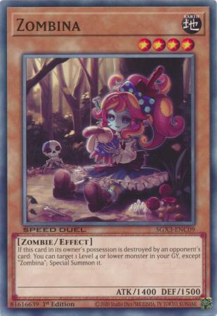 Zombina - SGX3-ENC09 - Common - 1st Edition