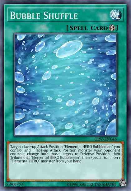 Bubble Shuffle - CRV-EN046 - Ultimate Rare - Unlimited