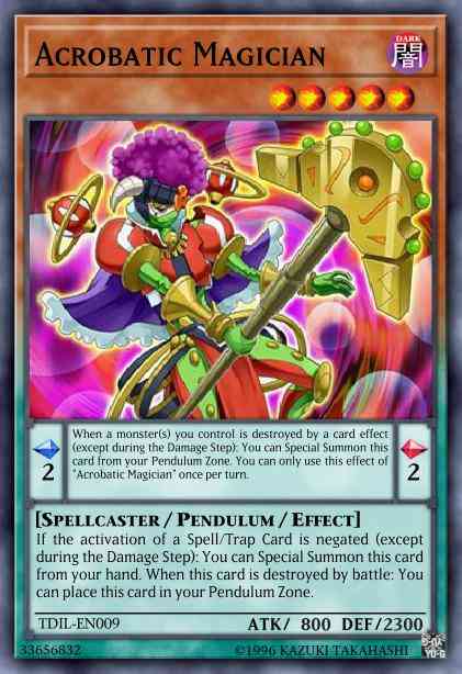 Acrobatic Magician - TDIL-EN009 - Rare - Unlimited