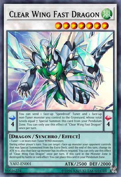 Clear Wing Fast Dragon - DUDE-EN011 - Ultra Rare - 1st Edition