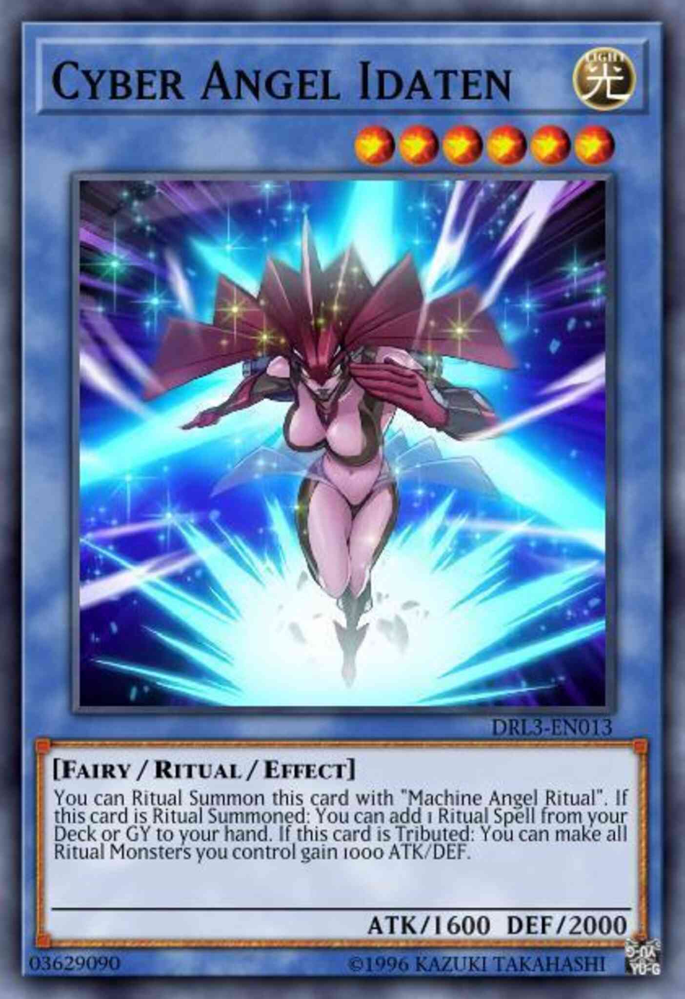 Cyber Angel Idaten - DRL3-EN013 - Secret Rare - 1st Edition