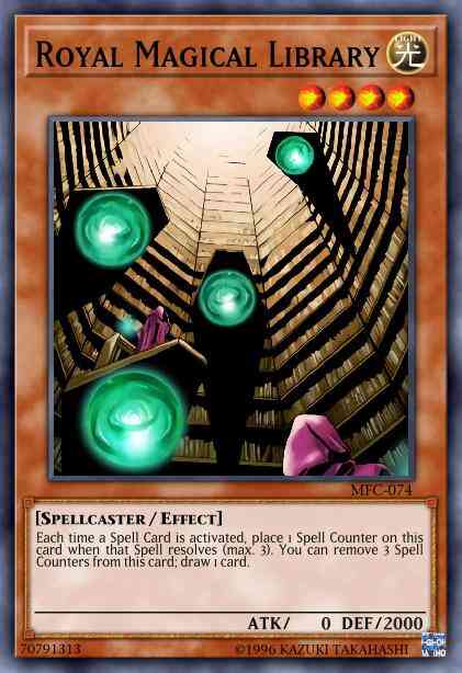 Royal Magical Library - SDSC-EN013 - Common - 1st Edition