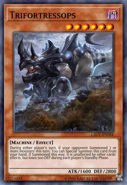 Trifortressops - LTGY-EN084 - Rare - 1st Edition