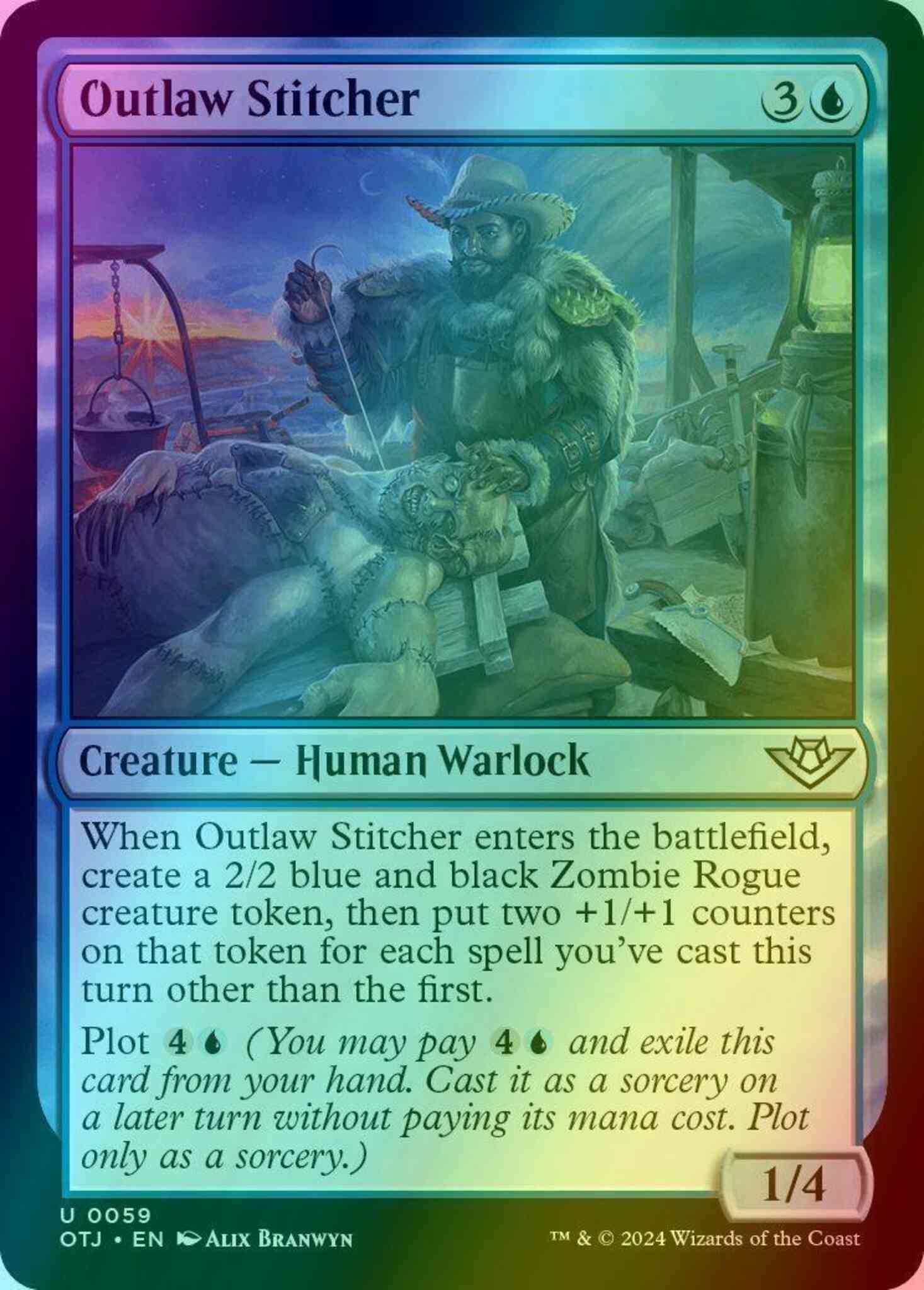 Outlaw Stitcher [59] [Outlaws of Thunder Junction] [Foil] – Face to Face  Games