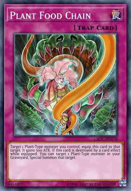 Plant Food Chain - BP03-EN212 - Shatterfoil Rare - 1st Edition