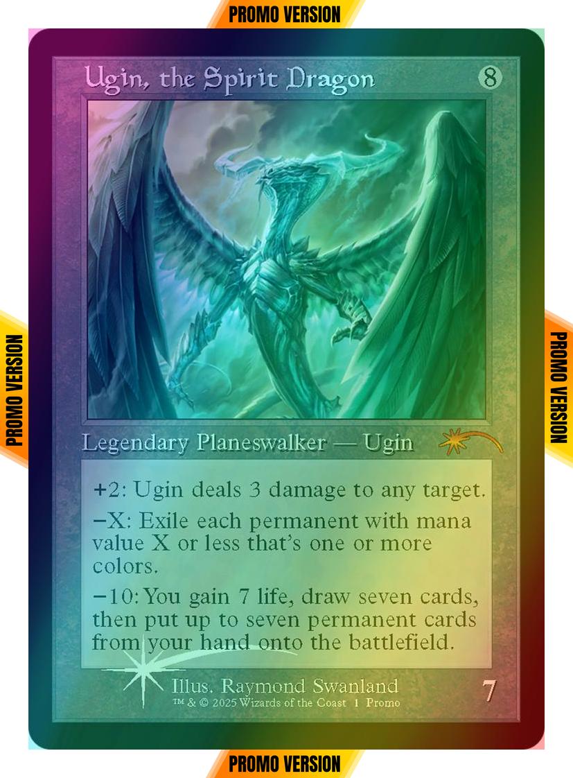 Ugin, the Spirit Dragon [6] [Retro Frame] [MagicFest 2025] [Foil