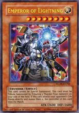 Emperor of Lightning - WCPS-EN702 - Ultra Rare - Limited
