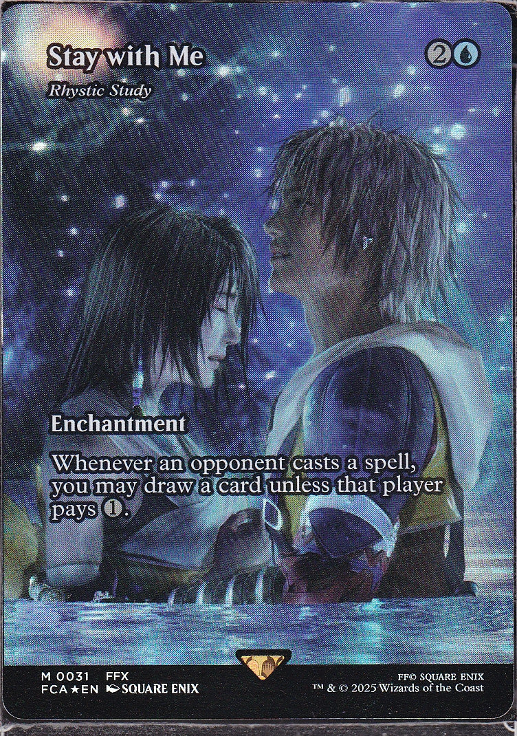 Foil　最後まで…/Stay with Me　リスティックの研究　FCA 最後まで Stay with Me foil 英語 リスティックの研究 最後まで