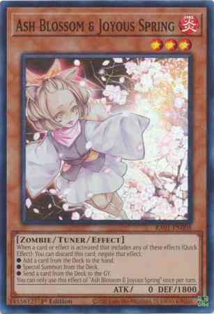 Ash Blossom & Joyous Spring - RA01-EN008 - Super Rare - 1st Edition