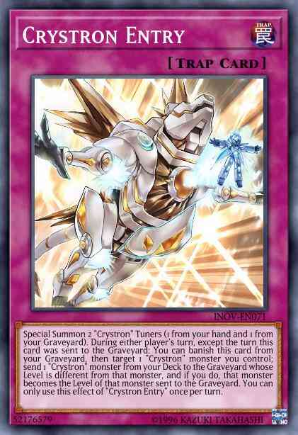 Crystron Entry - INOV-EN071 - Common - 1st Edition