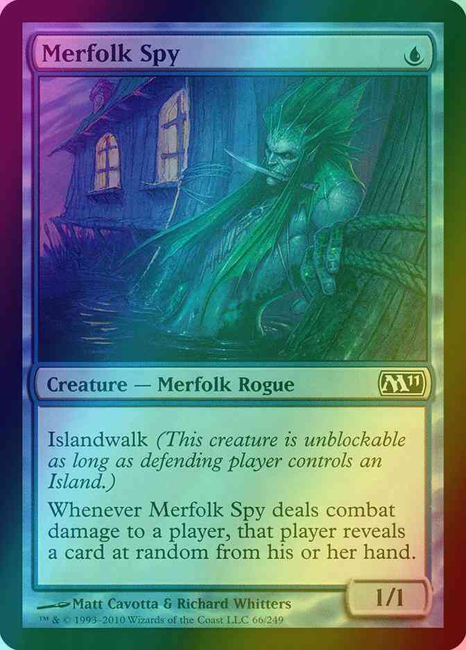 Merfolk Spy [66] [Magic 2011] [Foil] – Face to Face Games