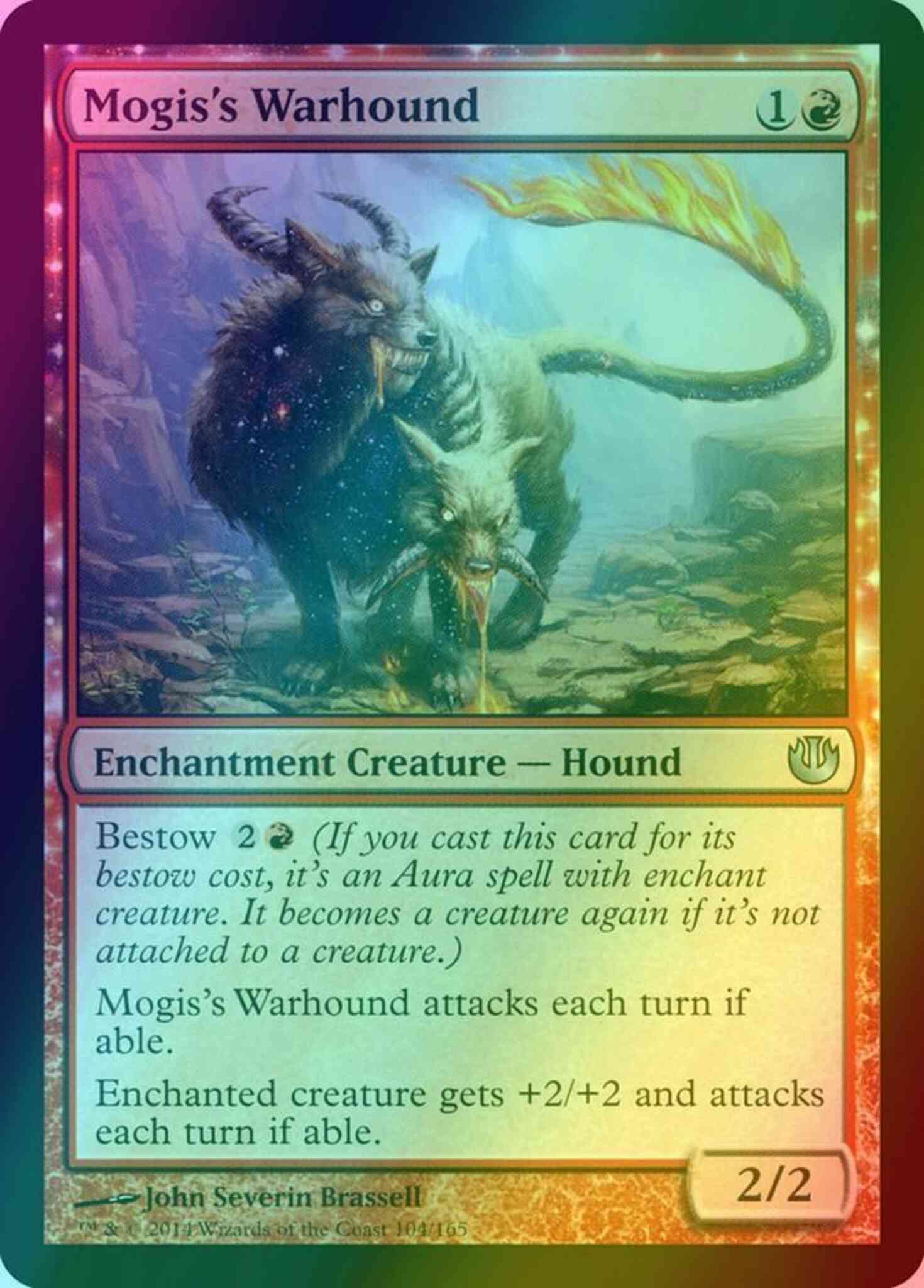 Mogis's Warhound [104] [Journey into Nyx] [Foil] – Face to Face Games
