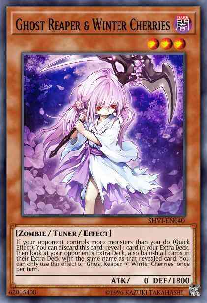 Ghost Reaper & Winter Cherries - MAGO-EN010 - Premium Gold Rare - 1st Edition